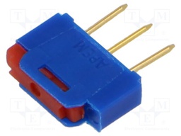 Switch: slide; Pos: 2; SPDT; 0.5A/12VAC; 0.5A/12VDC; ON-ON; PCB