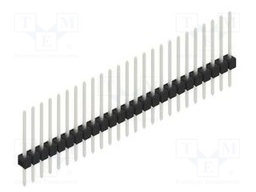 Connector: pin strips; pin header; male; PIN: 25; 2.54mm; THT; 1x25