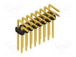 Connector: pin strips; pin header; male; PIN: 16; 2mm; THT; 2x8; 100V