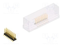 Connector: pin strips; pin header; male; PIN: 16; 2mm; SMT; 2x8; 100V