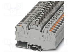 Splice terminal: rail; PT; 32A; 1kV; push-in; PA; L: 63.1mm; W: 10.2mm