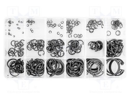 Circlip; spring steel; Ring: internal; 300pcs.