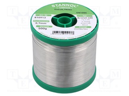 Soldering wire; Sn99,3Cu0,7+NiGe; 0.7mm; 0.5kg; lead free; 227°C