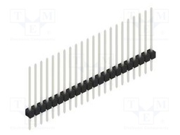 Connector: pin strips; pin header; male; PIN: 22; 2.54mm; THT; 1x22