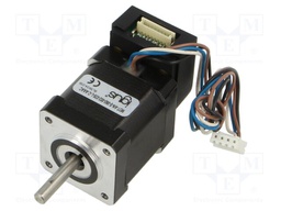 Motor: DC; 2-phase,bipolar,stepper; 24÷48VDC; encoder; 0.2Nm; IP40