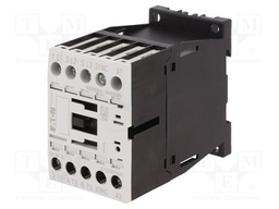 Contactor: 3-pole; NO x3; Auxiliary contacts: NC; 400VAC; 7A; DILM7