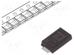 Diode: transil; 600W; 42.1V; 10.4A; unidirectional; ±5%; DO221AC