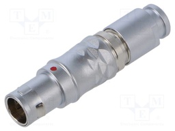 Connector: circular; plug; 1B; male; PIN: 4; for strain relief; 10A