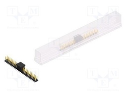 Connector: pin strips; pin header; male; PIN: 46; 2mm; SMT; 2x23