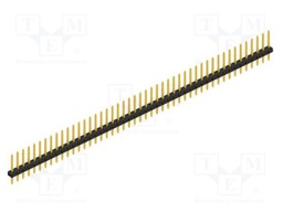 Connector: pin strips; pin header; male; PIN: 47; 2mm; THT; 1x47