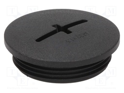 Stopper; M32; IP54; Mat: polyamide; black; Man.series: SKINDICHT®