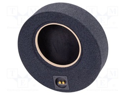 Car loudspeaker enclosure; MDF; black melange; textil; 250m; 15l