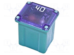 Fuse: fuse; 40A; 58VDC; automotive; 14.1mm; 14.1x12x15.9mm