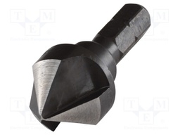 Countersink; 16mm; for tinware,for wood,plastic; HSS