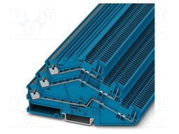 Splice terminal: rail; PTS; PA; L: 64.3mm; terminals: 6; W: 3.5mm