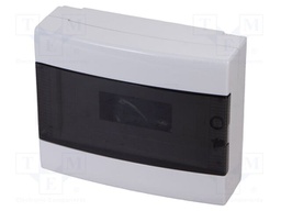 Enclosure: for modular components; IP40; wall mount; white; 40 CD