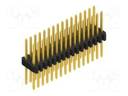 Connector: pin strips; pin header; male; PIN: 32; 1.27mm; THT; 2x16
