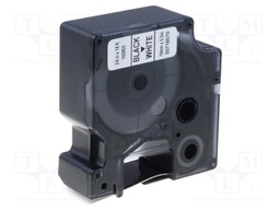 Tape; Width: 19mm; Colour: white; Character colour: black; L: 5.5m