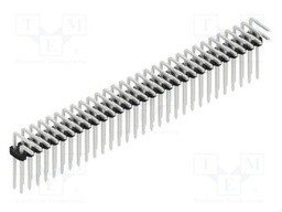 Connector: pin strips; pin header; male; PIN: 60; 2mm; THT; 2x30