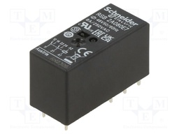 Relay: electromagnetic; DPDT; Ucoil: 48VAC; 8A; max.250VAC; socket