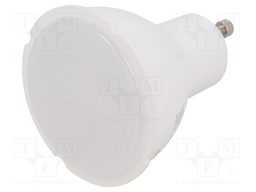 LED lamp; cool white; GU10; 230VAC; 110lm; 1W; 120°; 6400K