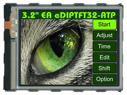 Display: TFT; 3.2"; 320x240; Illumin: LED; Dim: 82x60.5mm; 3.3÷5VDC