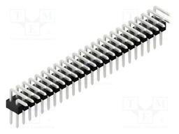 Connector: pin strips; pin header; male; PIN: 48; 2.54mm; THT; 2x24