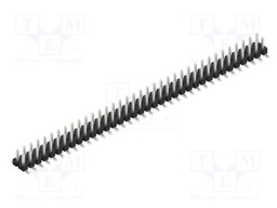 Connector: pin strips; pin header; male; PIN: 72; 2.54mm; SMT; 2x36