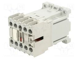 Contactor: 3-pole; NO x3; Auxiliary contacts: NC; 24VDC; 6A