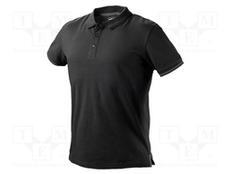 Polo shirt; Size: XXXL; black; DENIM; 196g/m2