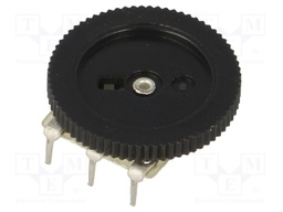 Potentiometer: mounting; single turn,horizontal; 100kΩ; 30mW