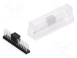 Connector: pin strips; pin header; male; PIN: 30; 2.54mm; SMT; 2x15