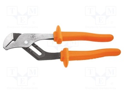 Pliers; insulated,adjustable; hardened steel; Pliers len: 262mm