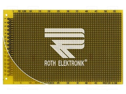 Board: universal; single sided,prototyping; W: 100mm; L: 160mm