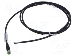 Cable: for sensors/automation; M8; PIN: 4; straight; 1.5m; plug