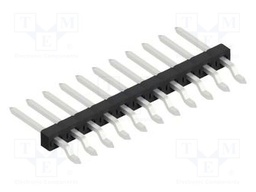 Connector: pin strips; pin header; male; PIN: 11; 2mm; SMT; 1x11