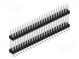 Connector: pin strips; pin header; male; PIN: 48; 2.54mm; SMT; 2x24