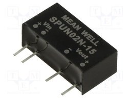 Converter: DC/DC; 2W; Uin: 21.6÷26.4V; Uout: 15VDC; Iout: 0÷134A