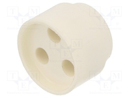 Insert for gland; with thread NPT; Size: NPT1/2"; Holes no: 3; 4mm