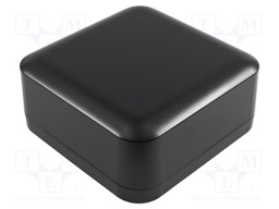 Enclosure: multipurpose; X: 160mm; Y: 160mm; Z: 70mm; ABS; black; IP66