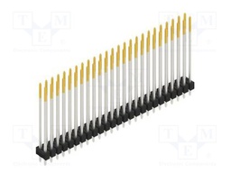 Connector: pin strips; pin header; male; PIN: 50; 2.54mm; THT; 2x25