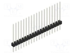 Connector: pin strips; pin header; male; PIN: 19; 2.54mm; THT; 1x19