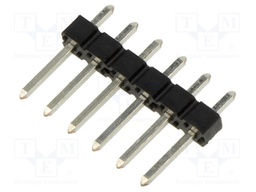 Connector: pin strips; pin header; PIN: 6; male; BERGSTIK II; FCI