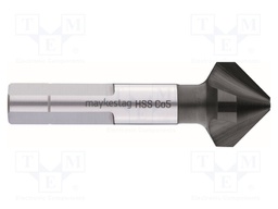 Countersink; high speed steel cobalt HSS-Co; Mounting: rod 10mm