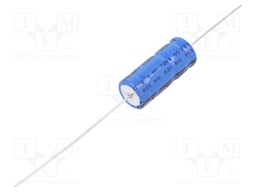 Capacitor: electrolytic; 2.2mF; 16VDC; Ø12.5x30mm; ±20%; -40÷85°C