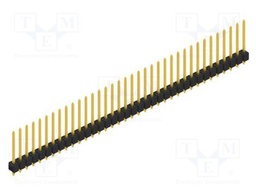 Connector: pin strips; pin header; male; PIN: 36; 2.54mm; THT; 1x36