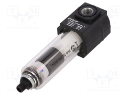 Compressed air filter; BSP 1/4"; Working pressure: 0÷10bar