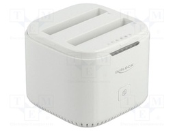 Docking station; USB 3.2 Gen 2; plastic; white