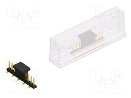 Connector: pin strips; pin header; male; PIN: 10; 2mm; SMT; 1x10