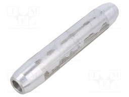 Tip: butt splice; non-insulated,reductive; aluminum; crimped